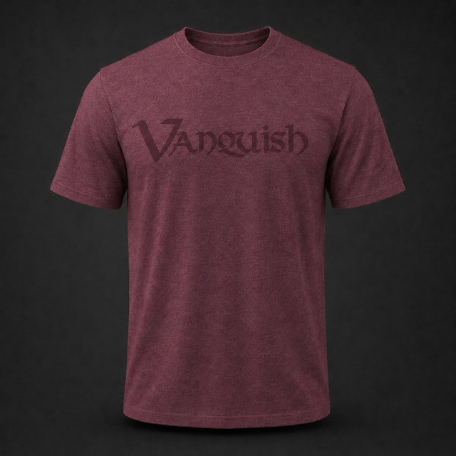 Vanquish Shirts Series — Burgundy