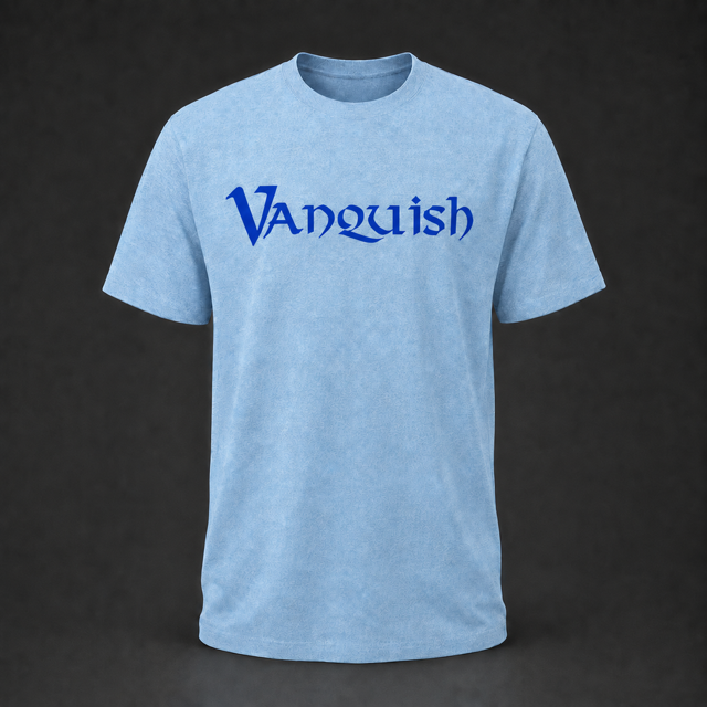 Vanquish Shirts Series — Columbia Blue